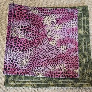 Hand Crafted Jar Openers 2 Set Pink And Green